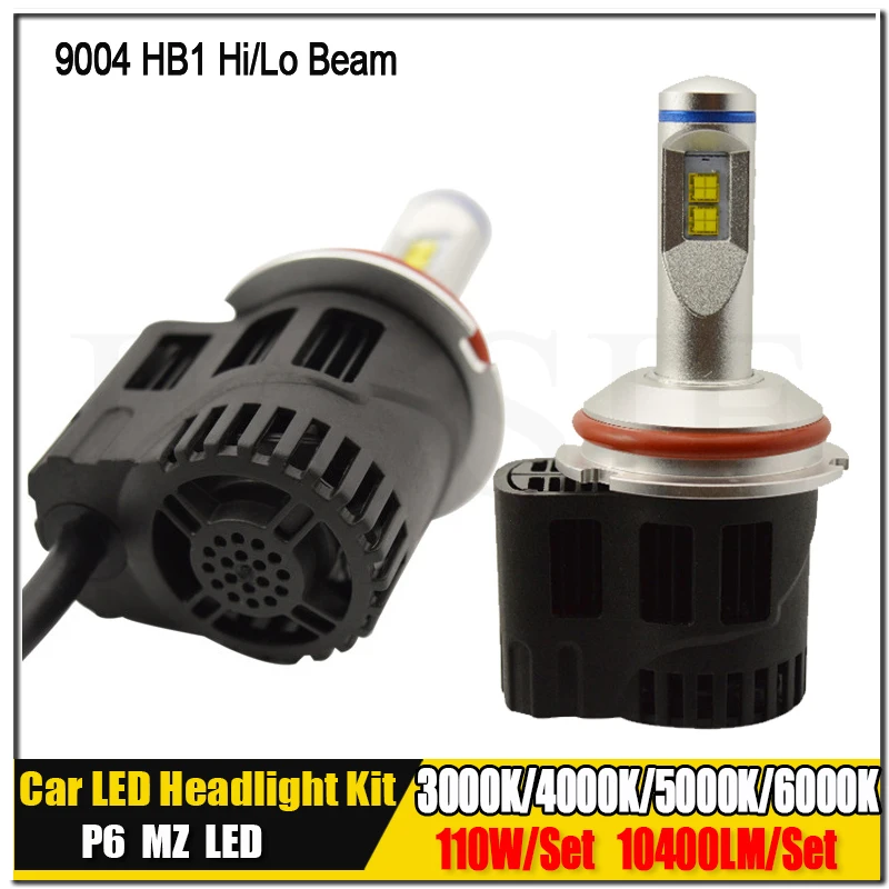 

9004 HB1 9007 HB5 H4 HB2 9003 H13 9008 Canbus P6 LumiLEDs LMZ 10400lm Car LED Bulb Headlight Fog Light Conversion Kit 12V-30V