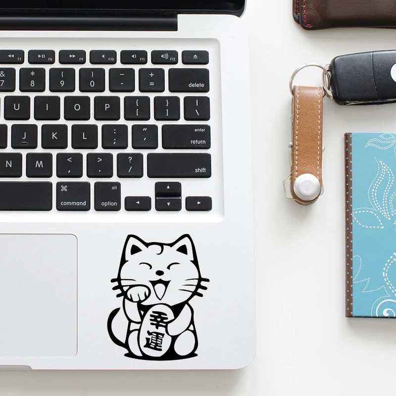 

Japanese Lucky Cat Decal Laptop Trackpad Sticker for Macbook Pro Air Retina 11 12 13 15 inch Mac HP Dell Notebook Touchpad Skin