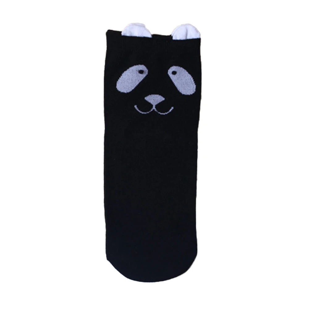 Хлопок Повседневное милый прекрасный мультфильм животных с принтом панды для девочек подростков лодыжки-высокие носки
