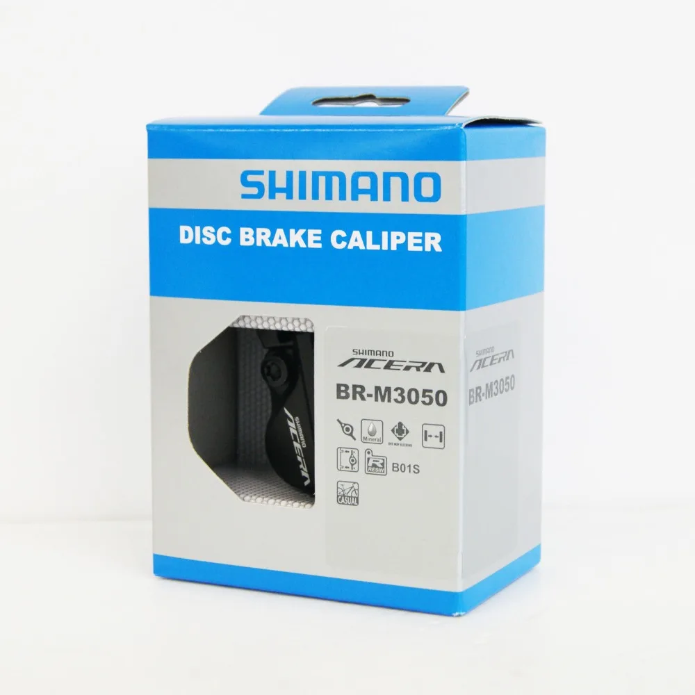 Оригинальный катушки Shimano ACERA велосипед 9 Скорость BR M3050 смолы B01S диск Тормозной