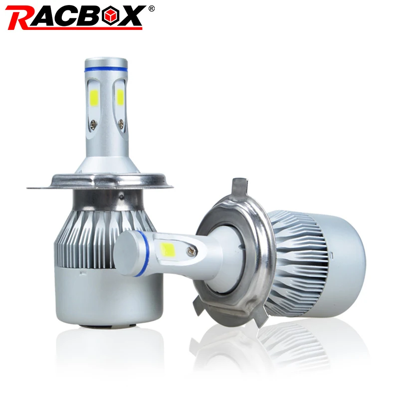 Лампа Налобная RACBOX HB3 HB4 9005 лм 9006 К 90 Вт 6000 лм|led headlight bulb|headlight bulbcar led |