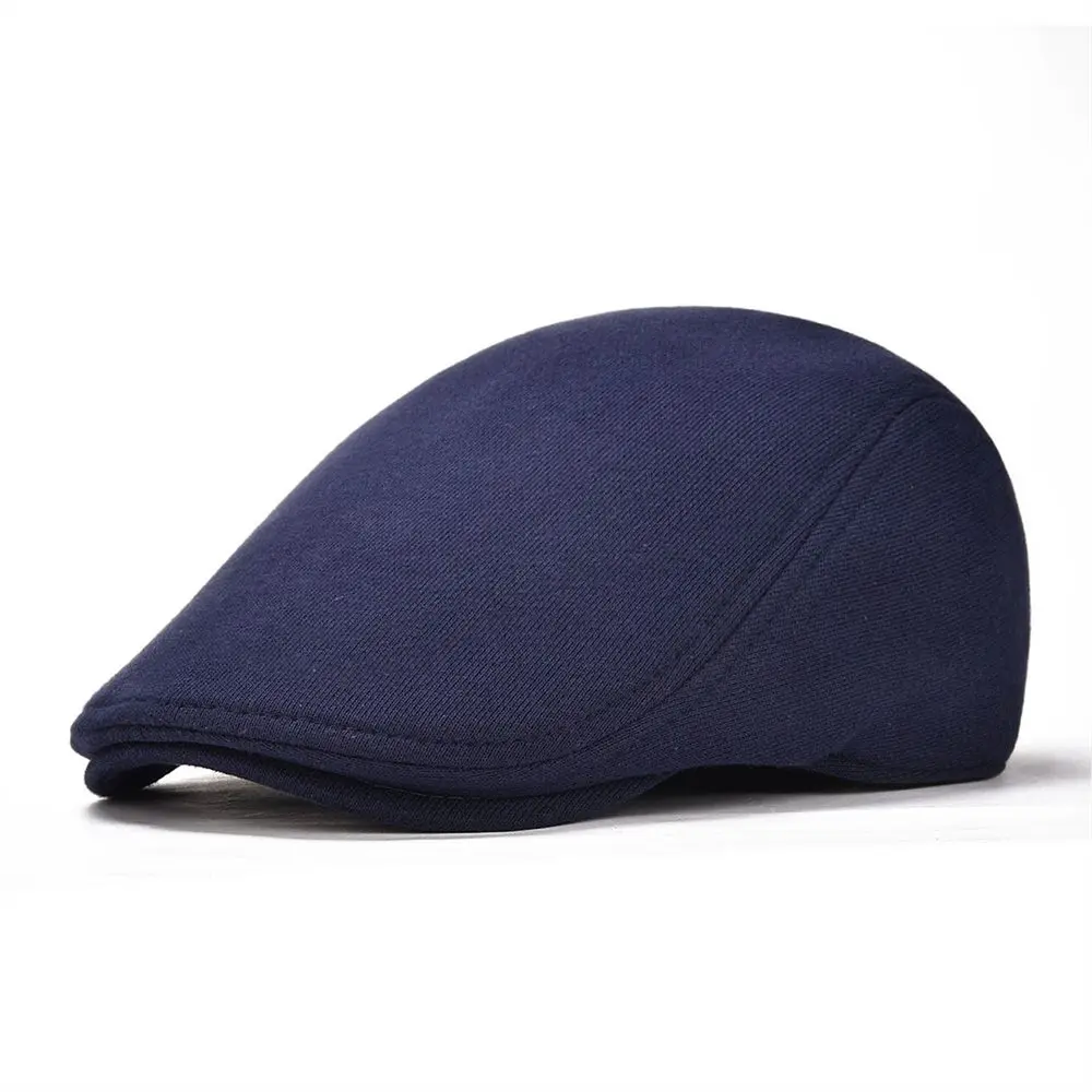 Voboom Весенняя хлопковая ирландская Кепка Golf Ivy Jeff cap s для мужчин и женщин водитель, разносчик газет шляпа в стиле Гэтсби боина 312 - Цвет: Синий