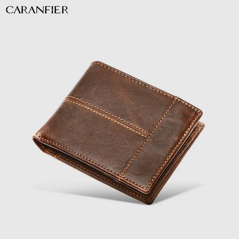 Кошелек CARANFIER мужской из коровьей кожи|Кошельки| |