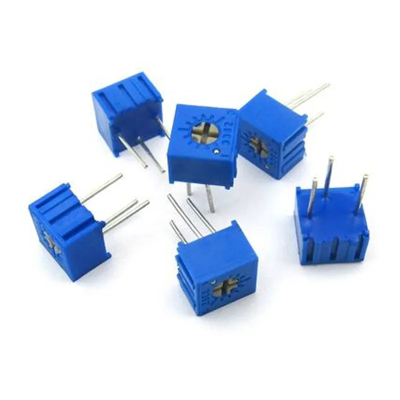 10pcs/lot 3362P 102  1K  Adjustable  Top tune Single loop potentiometer