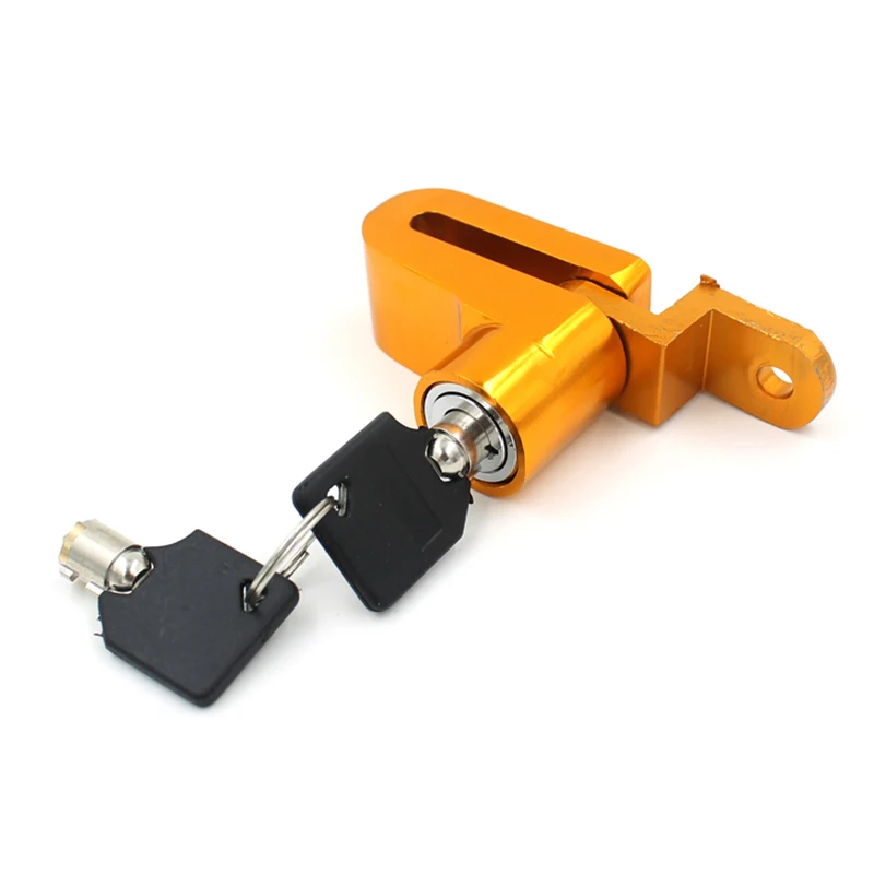 WUPP Golden Useful Disc Brakes Rotor Lock Security Bicycle Locks Anti Theft Motorcycle Lock
