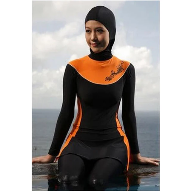 Muslim swimsuit, Muslim costumes, Middle Eastern costumes, Islamic ...