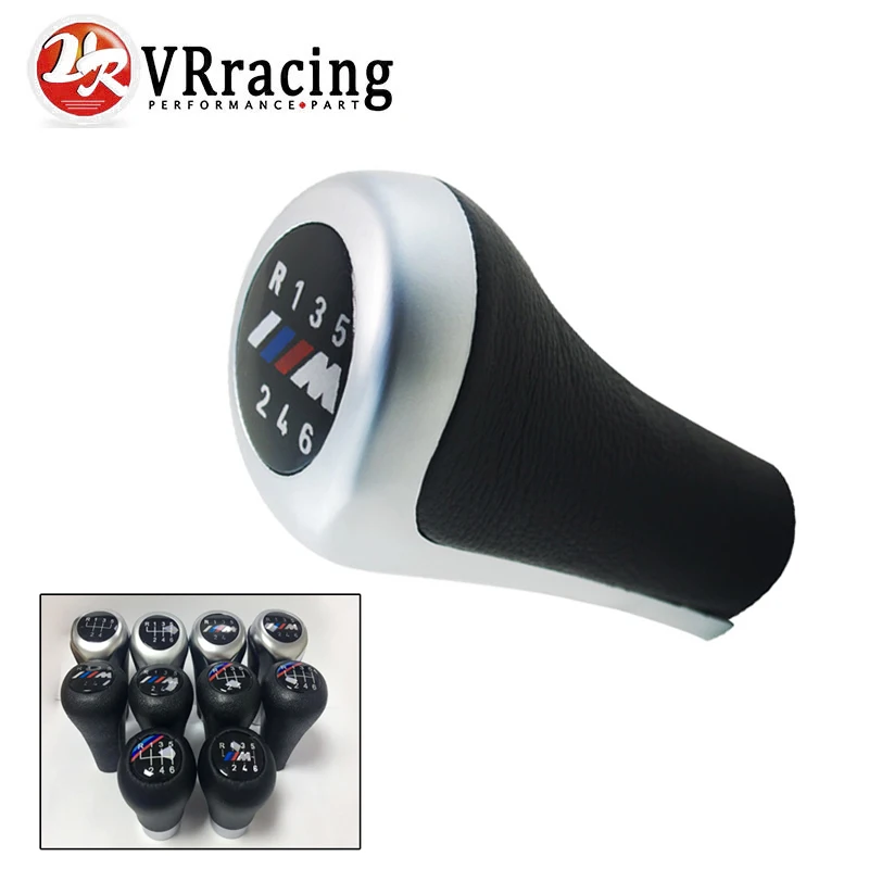 5 Speed 6 Speed Car Gear Shift Knob With M Logo For BMW 1 3 5 6 Series E30 E32 E34 E36 E38 E39 E46 E53 E60 E63 E83 E84 E90 E91 V head gear shift knob black silver 5 6 speed mt gear shifter manual for bmw for bmw e30 e32 e36 e46 e39 e34 z3 car accessories