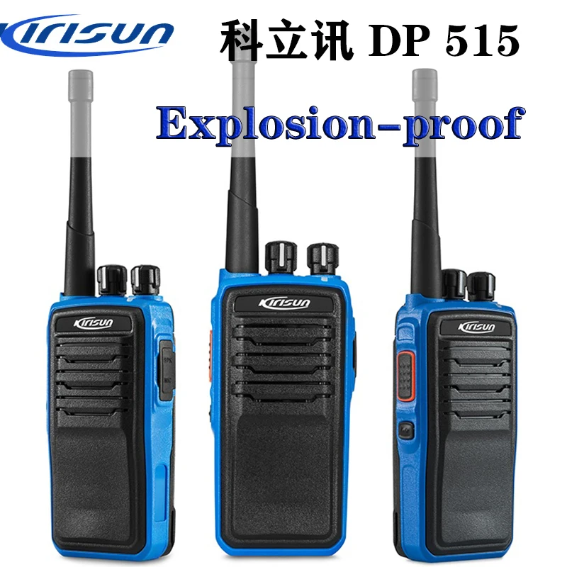 

Ke Li Xun DP515 Handheld Walkie Talkie DC 7.2W High Power Explosion-proof encryption Two Way Ham Radio Communicator HF Transce