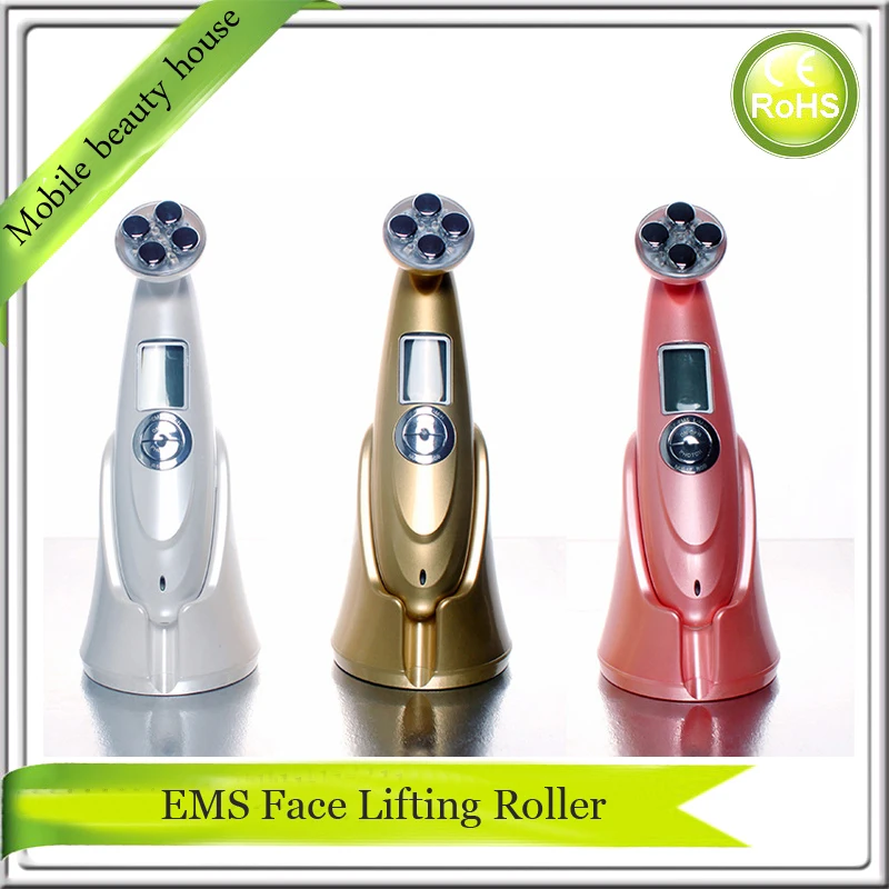 Rechargeable EMS RF Radio Frequency Skin Collagen Tightening Face Lift Led Photon Skin Rejuvenation Vibrating Beauty Instrument Rechargeable EMS RF Radio Frequency Skin Collagen Tightening Face Lift Led Photon Skin Rejuvenation Vibrating Beauty Instrument