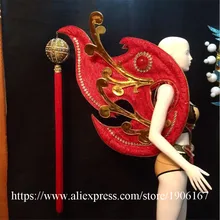 Китайский красный Secret Catwalk Костюмы Sexy Lady для ночных клубов и вечеринок Этап одежда вечернее платье одежда Для женщин Костюмы для бальных танцев костюм