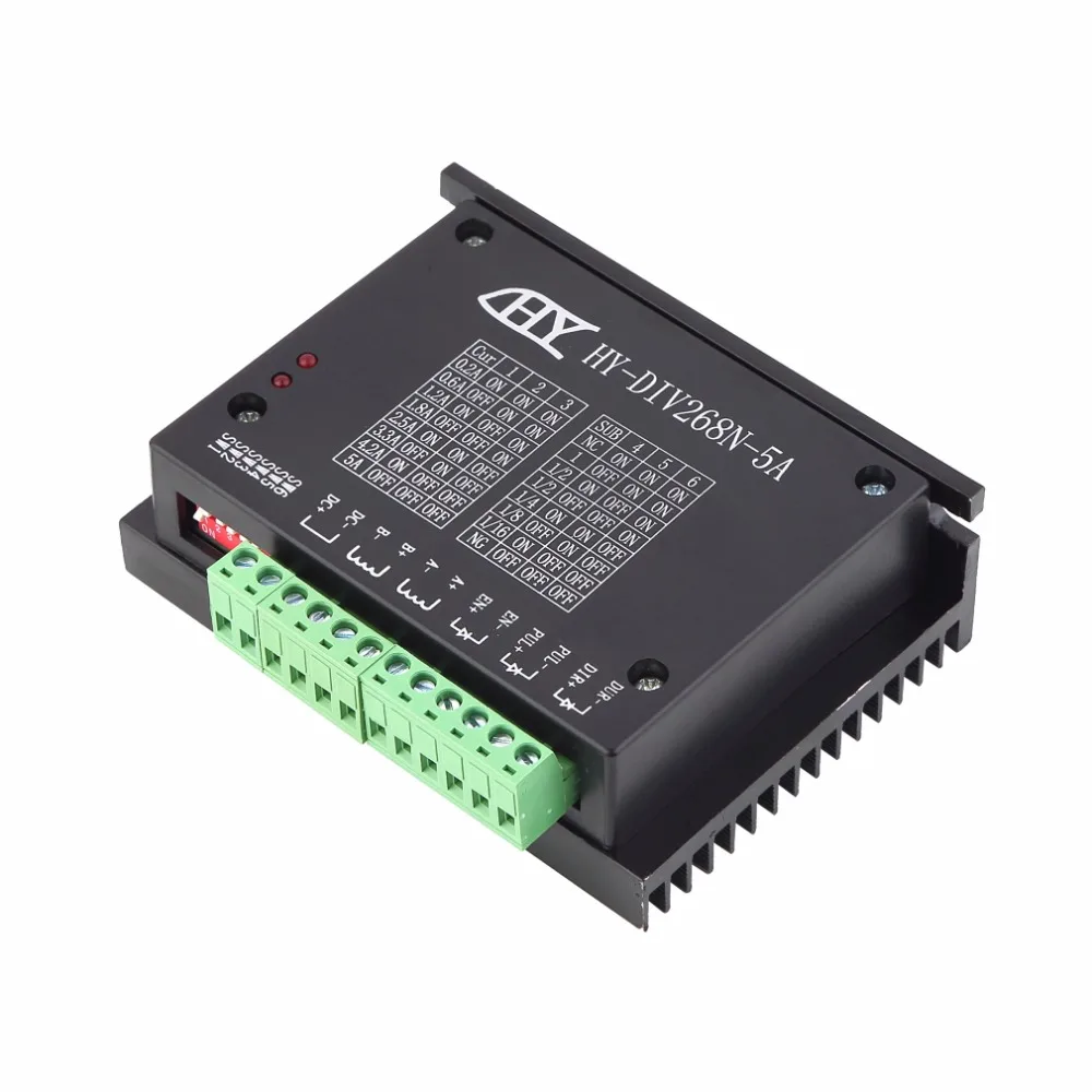 Хит! CNC одноосный TB6600 0 2-5A двухфазный гибридный шаговый двигатель драйвер
