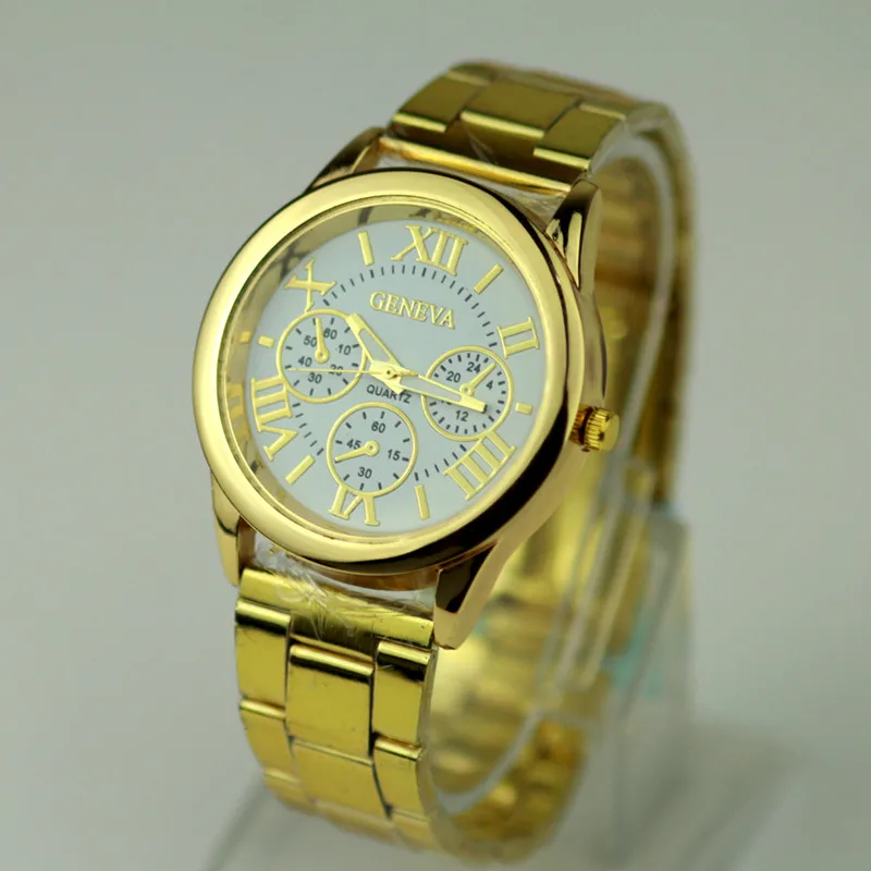New-Brand-3-Eyes-Gold-Geneva-Casual-Quartz-Watch-Women-Stainless-Steel-Dress-Watches-Relogio-Feminino