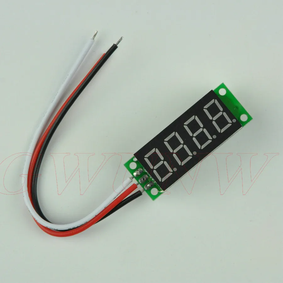 GWUNW BY436V DC 0 500 V(500V) 36 inch 4 битный микро тестер напряжения измеритель цифровой