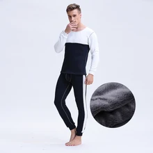 Зимнее мужское теплое термобелье, мужские кальсоны, пикантное термобелье, наборы толстых кальсонов с вельветом для мужчин