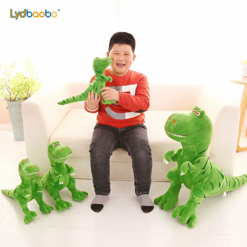 70cm Giant Cartoon Dinosaur Hobbies Stuffed Plush Doll Kids Cute Tyrannosaurus Animal Soft Pillow Figure Toy Baby Birthday Gifts