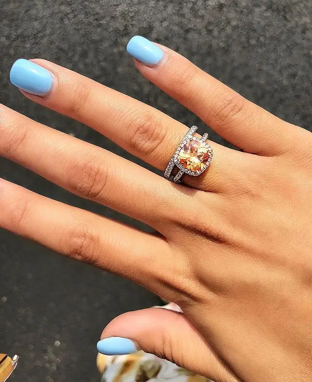 Серебряное кольцо Silverwill из стерлингового серебра 925 пробы с большим 3ct