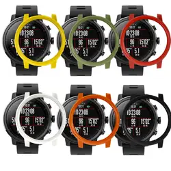 Smart протектор для часов чехол для Huami Amazfit Stratos Смарт часы 2/2 S Тонкий чехол для ПК крышка Protect Shell