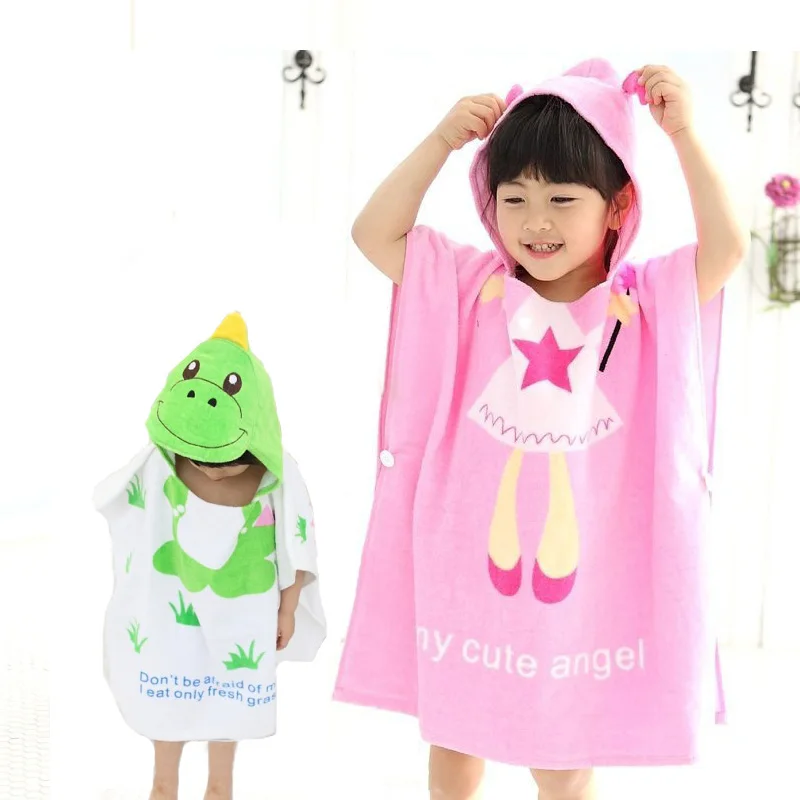 Zootime 100 Cotton Baby Beach Gown Child Bathrobe Beach Towels Baby