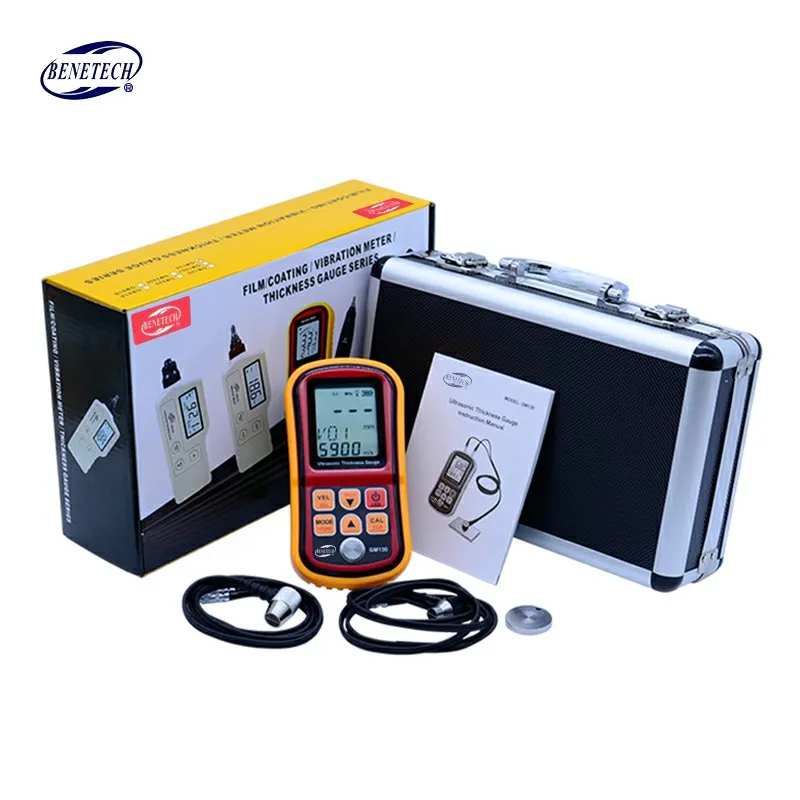 GM130 Digital Ultrasonic Thickness Gauge tester steel thickness tester