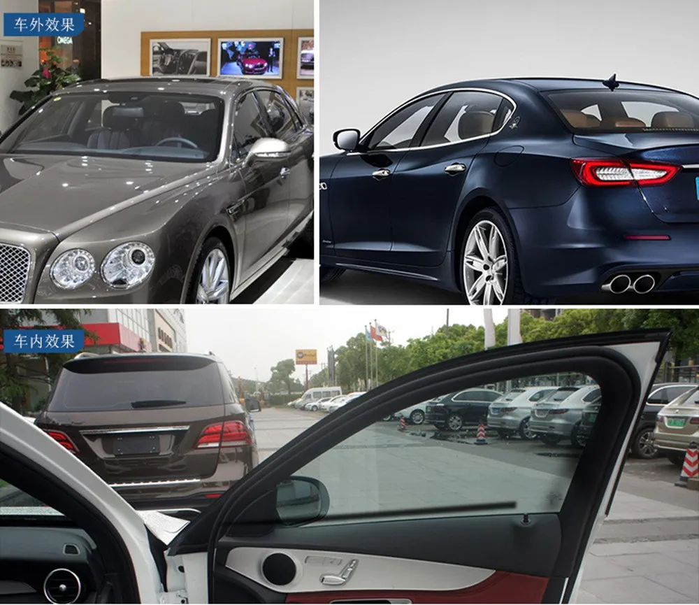 Transparent VLT 60% building window film UV protection Scratch Resistant Membrane Auto Car Sticker Side Front Window Tint Transparent VLT 60% building window film UV protection Scratch Resistant Membrane Auto Car Sticker Side Front Window Tint