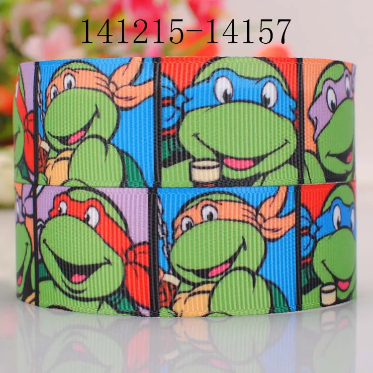 10yards-different sizes-lively Japanese cartoon ribbon printed Grosgrain ribbon DIY - Color: 141215-14157