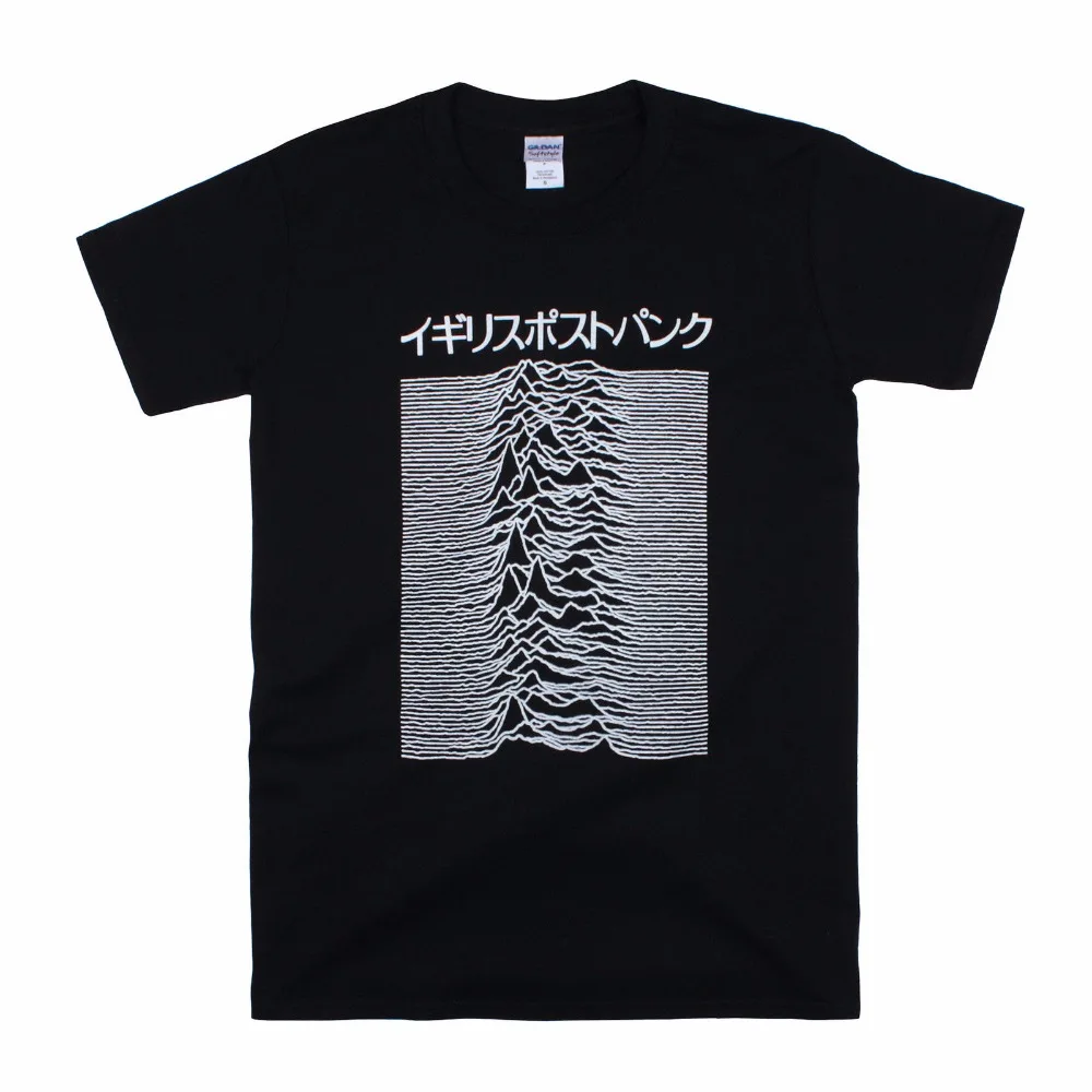 

2019 T Shirt Men Cotton Unisex Tee Arter Used By Joy Division On Unknown Pleasures Custom Printed T-Shirt Hoodies