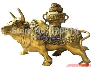 

Bronze statue copper ox decoration copper cattle cattle lucky fortune