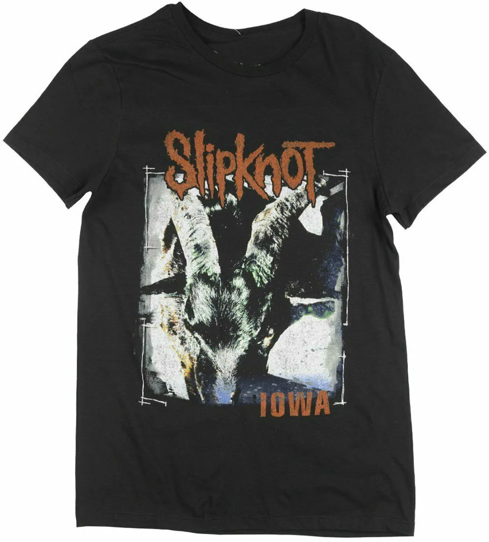 

SLIPKNOT IOWA ALBUM T-SHIRT MENS BLACK METAL MUSIC TEE TOP