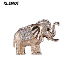 Стразы, слон, животное, брошь на булавке, кристалл, брошь золотистого цвета, шарф на булавке, броши для женщин, слон, ювелирное изделие, аксессуары для воротника