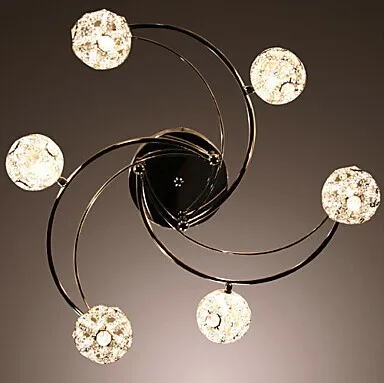 60W-Artistic-Modern-ceiling-light-with-6-Lights-and-6-Spring-Globe-Shades-in-Windmill-Feature (3)