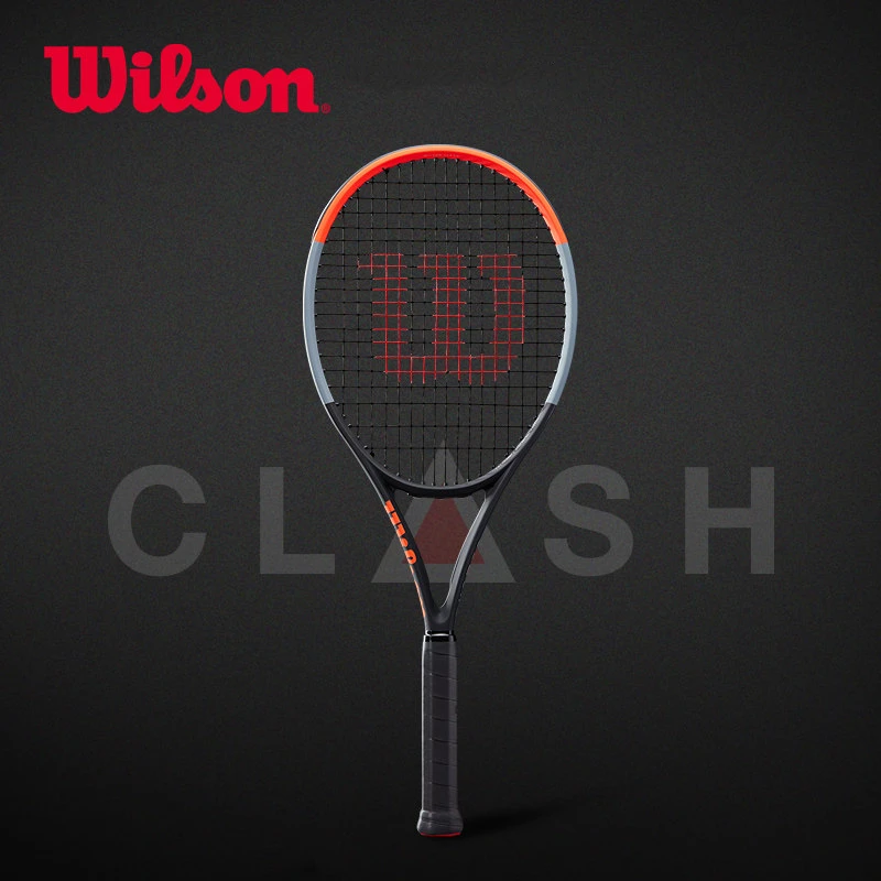 

Wilson Carbon Fiber Black Technology Full Court Tennis Racket Clash WR005611U1