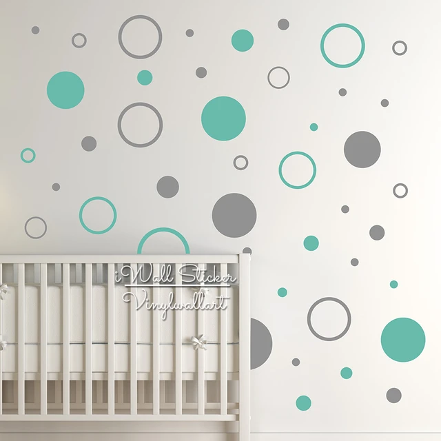 Buy Dots Wall Sticker Baby Nursery Polka Dot Wall