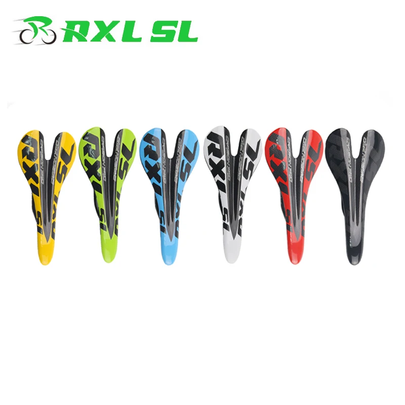 RXL SL Bicycle Saddle Road Bicycle Seat 3K Glossy ...
