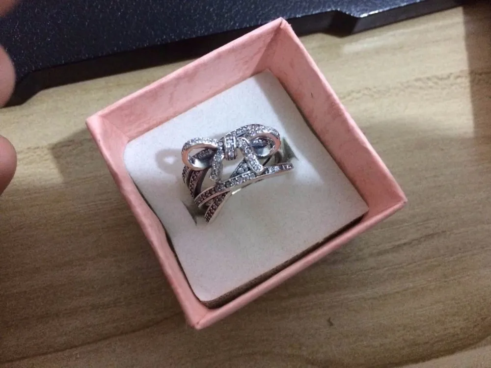 Нежные настроения кольцо подходит Bague Femme Свадьба для женщин прозрачный CZ 925 пробы серебро