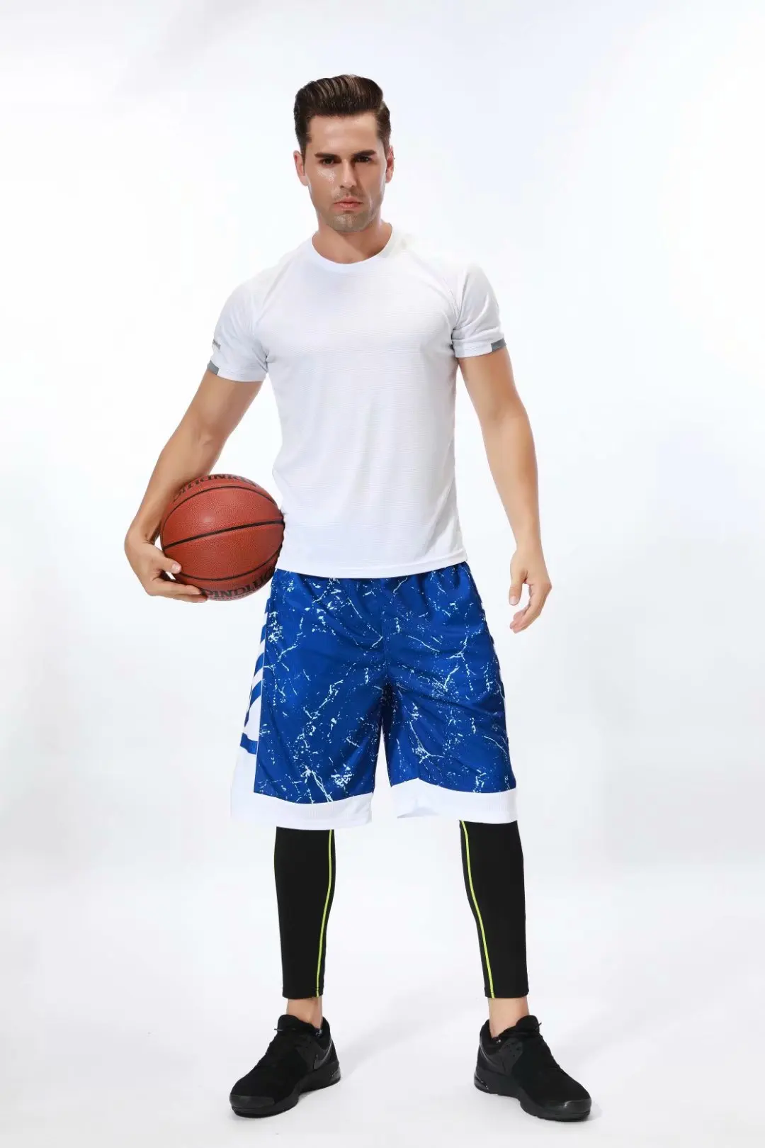 Баскетбольные шорты быстросохнущие беговые фитнес-плотно дышащие тренировочные мужские шорты для бега для спортзала для игры в баскетбол спортивные шорты наборы