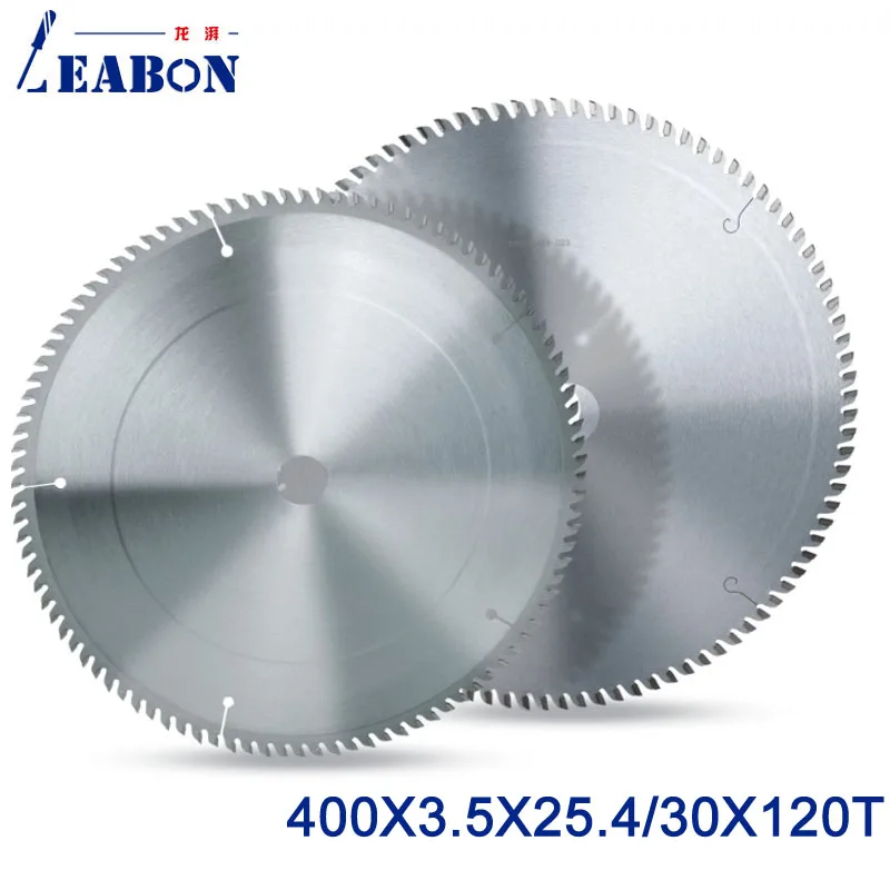 

LEABON Woodworking Saw Blade 400x120Tx3.5x25.4/30mm Wood Circular Saw Blade with Tungsten Carbide Tipped Material Cutting Wood