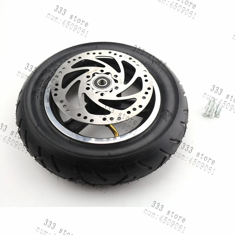 10X2,50 пневматическая шина внутренняя труба+ диски+ тормозной диск для скейтборда Электрический скейт доска Избегайте 10 дюймов колеса