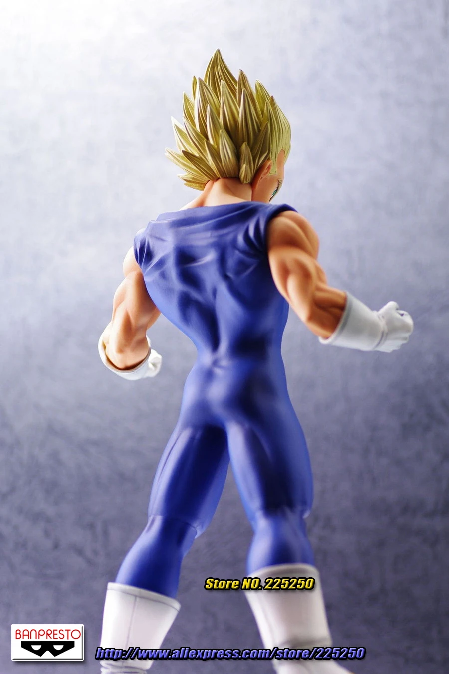 Японское аниме «драгонболл» Dragon Ball Z/Kai Banpresto из мультфильма Dragon Ball(MSP) из нержавеющей стали серии игрушечных фигурок-super Saiyan vegeta