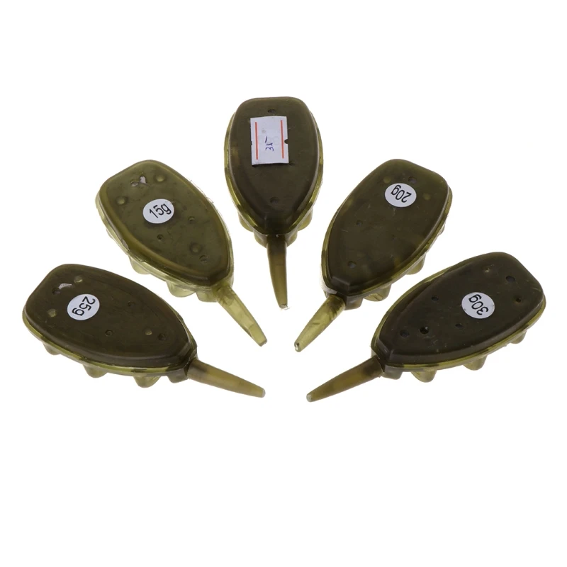 

15g/20g/25g/30g/35g Fishing Feeder With Mould Carp Lead Sinker Method Bait Lure