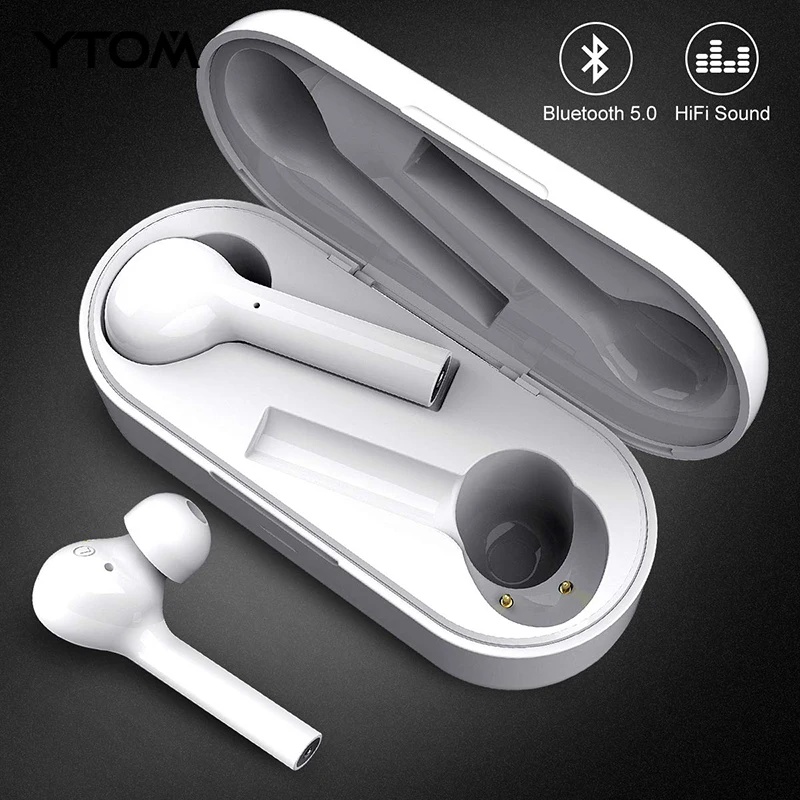 Продажа YTOM Freebud Bluetooth 5,0 наушники беспроводные наушники чистый бас микрофон Eaburds для iphone huawei xiaomi Android телефон pc Спорт