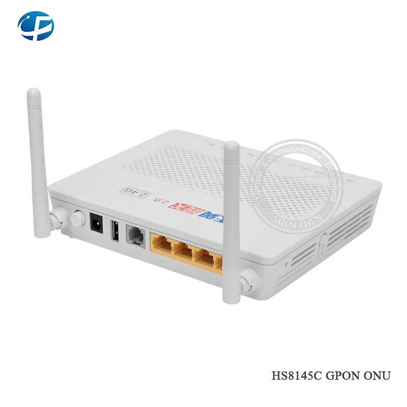 Используется высокое качество HS8145C GPON EPON с оптическим сетевым блоком и оптическим сетевым окончанием FTTH 1GE+ 3FE+ 1TEL+ wifi HGU модем-маршрутизатор, английская версия