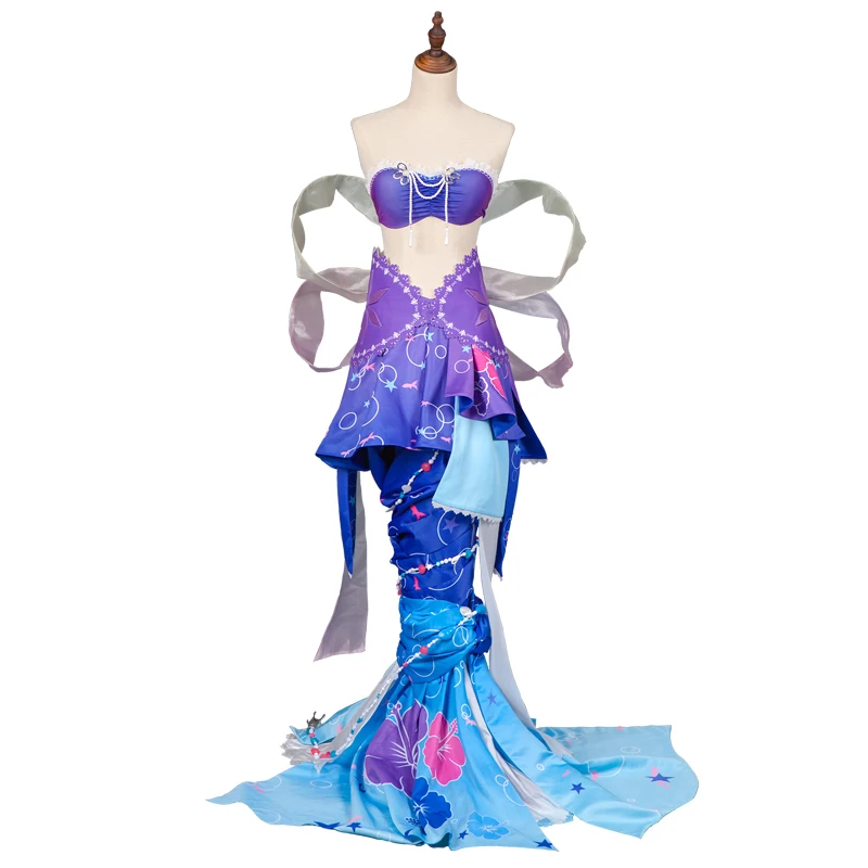 Anime Cosplay Costume Umi Sonoda Cosplay Love Live! School Idol Project Awakening Mermaid ASCOSING Idolized Costume (6)