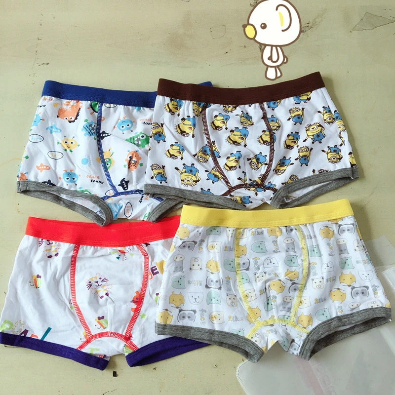 

1Pcs Briefs For Boys boxers Animal Printing Cartoon Children Briefs Boys Panties Children Boys Kid box Brief Boys kids Underwear