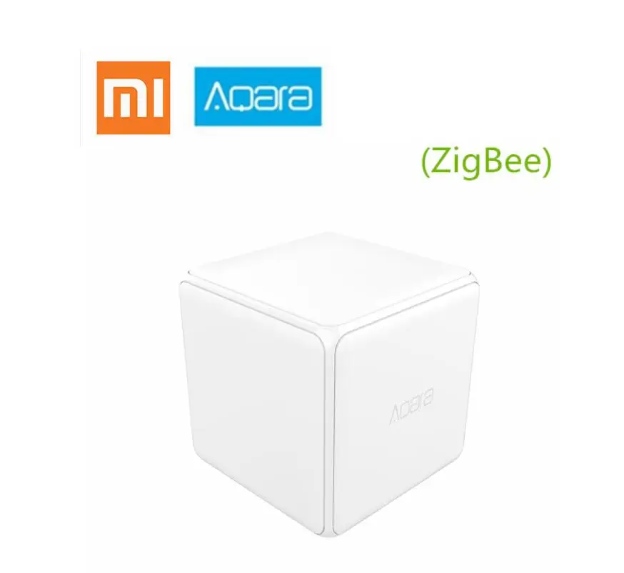 

Xiaomi Aqara Magic Cube Controller Zigbee Version Controlled by Six Actions For Smart Home Device work with mijia mi home app