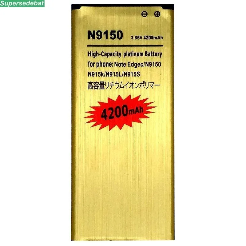 Аккумулятор 3000 мАч для Samsung Galaxy Note Edge N9150 N915K N915L N915S SM N915 N915F N915A Сменный аккумулятор