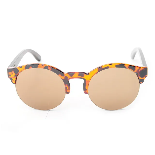 Фото солнцезащитные очки с бамбуковыми дужками для мужчин и женщин