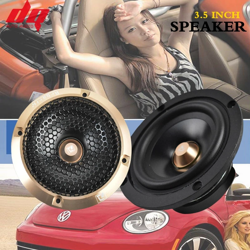 Buy 2pcs Car Midrange Horn Car Modified 3.5 Inch