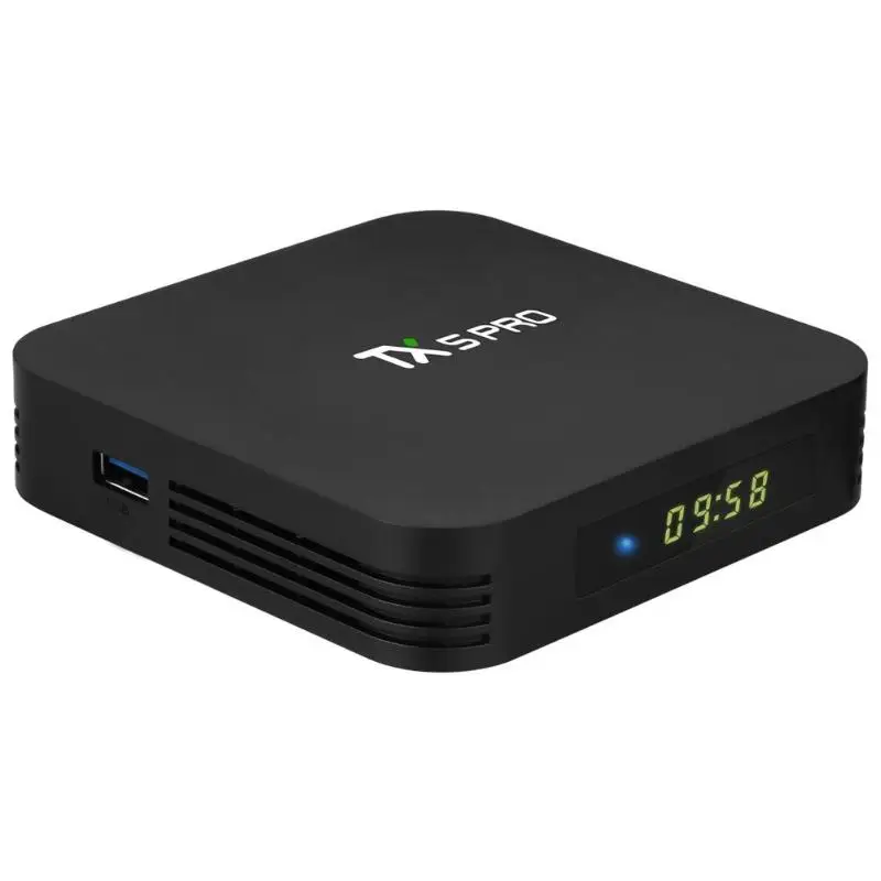 

TX5 Pro Android 8.1 TV Box 4GB+32GB S905X2 H.265 8K 60fps HDMI Set Top Box Media Player