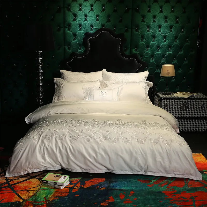 جديد 4/6 قطع بوهو نمط الفراش مجموعة القطن المصري حاف الغطاء سادات ورقة السرير أغطية السرير المنسوجات نوم الملك الملكة السرير 36