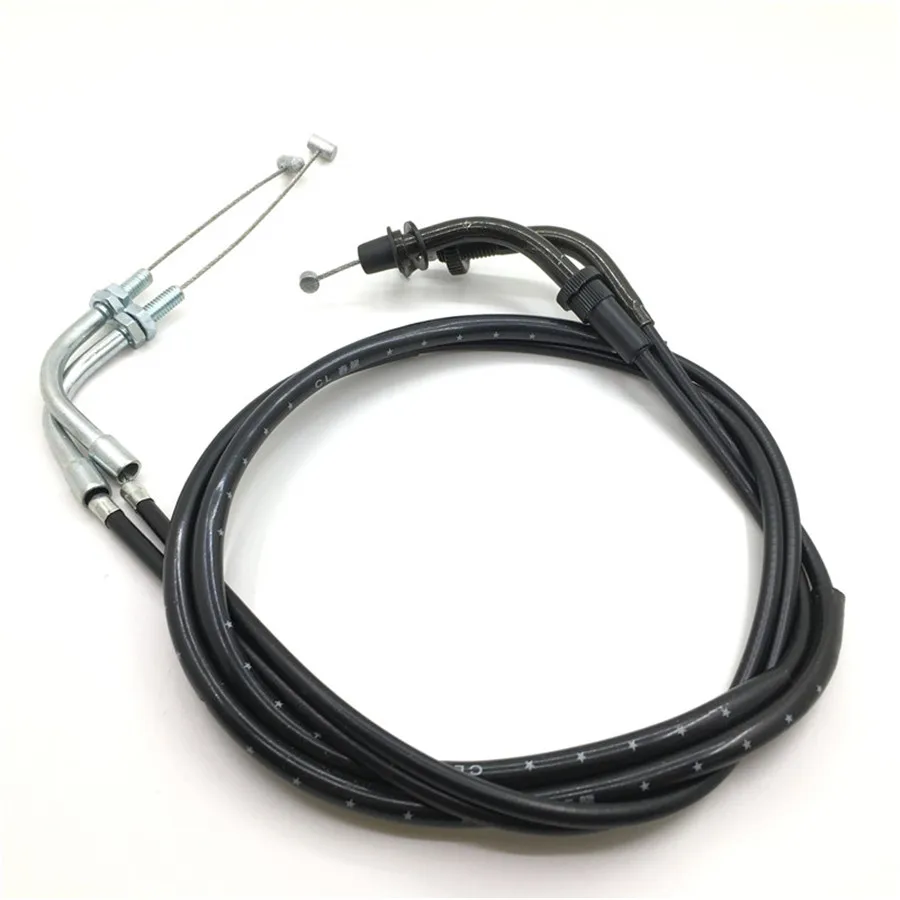 

1 Pair Motorcycle Throttle Wires Oil Cable Lines CNC Scooter Accessories Motor Bicycle Parts For Yamaha Virago XV250 XV125